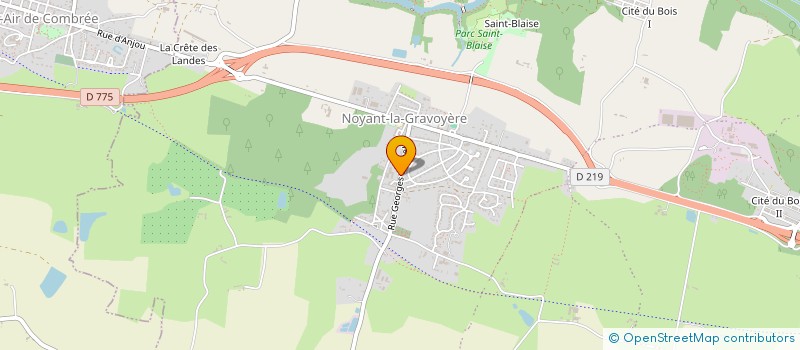 localisation de l'entreprise ASS LA MAISON DE RETRAITE  SEGRE-EN-ANJOU BLEU