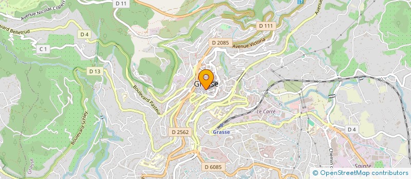 localisation de l'entreprise ASS LA MAISON DES GARIS à GRASSE