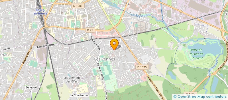 localisation de l'entreprise ASS LA MAISON DES GENERATIONS à BOURG-EN-BRESSE
