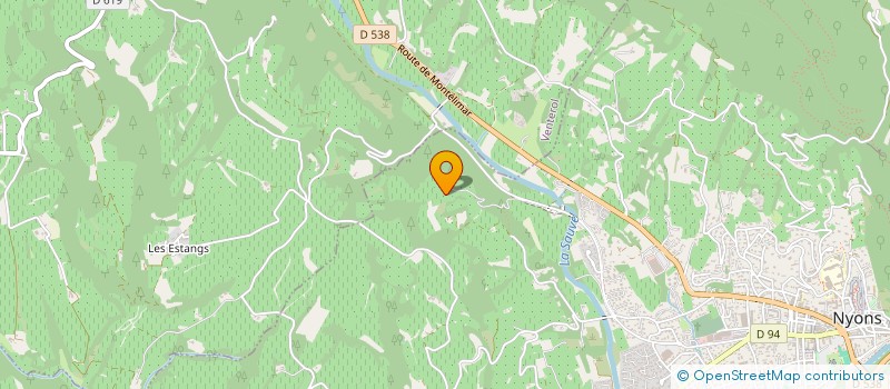 localisation de l'entreprise ASS LA MANDRIGOULE  NYONS