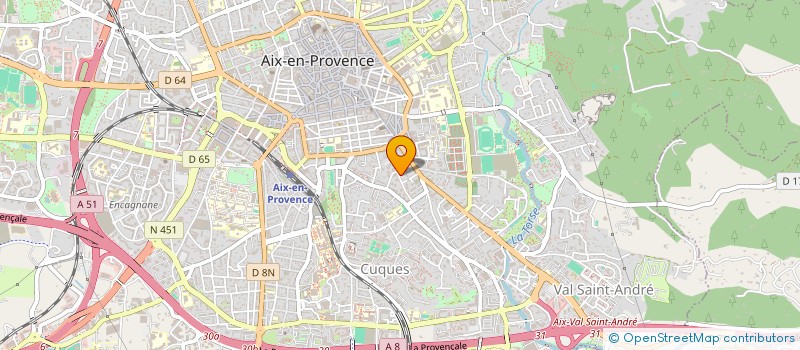 localisation de l'entreprise ASS LA MEHAREE à AIX-EN-PROVENCE
