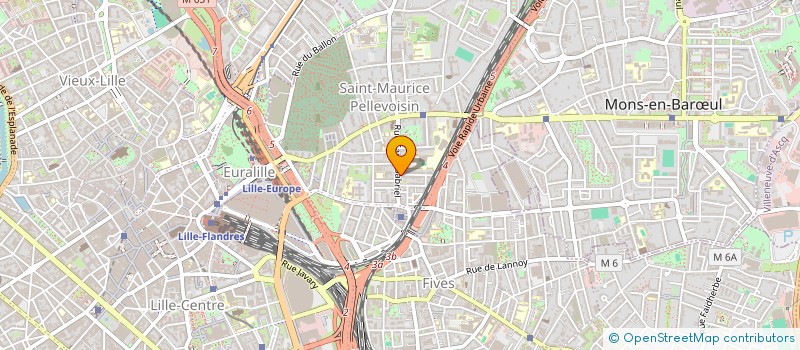 localisation de l'entreprise ASS LA MUSE EN RADEAU à LILLE