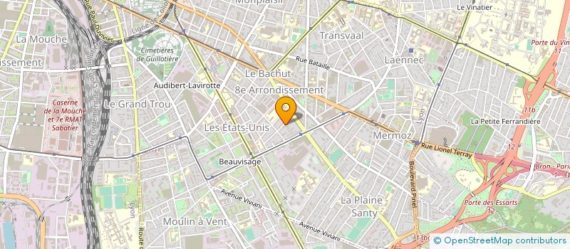 localisation de l'entreprise ASS LA NOUVELLE RENAISSANCE LYONNAISE à LYON