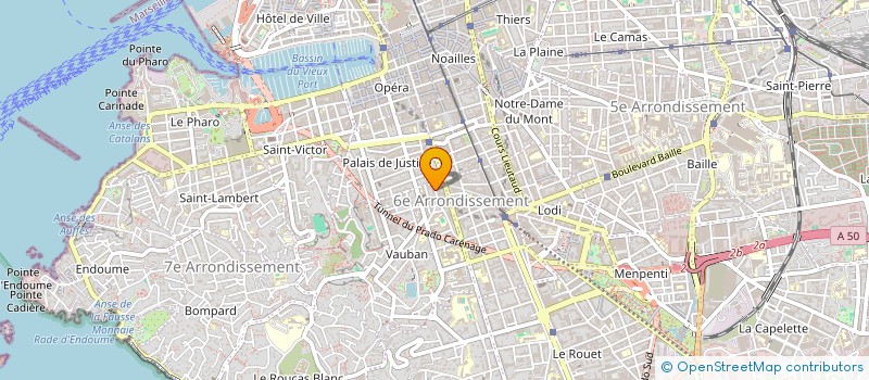 localisation de l'entreprise ASS LA PETITE OEUVRE LOCAUX à MARSEILLE