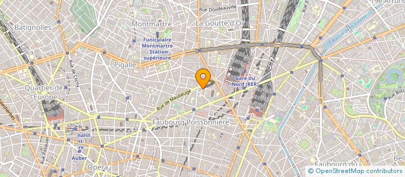 localisation de l'entreprise ASS LA RECHERCHE A LA DEFENSE  PARIS