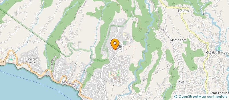 localisation de l'entreprise ASS LA RIBAMBELLE  SCHOELCHER