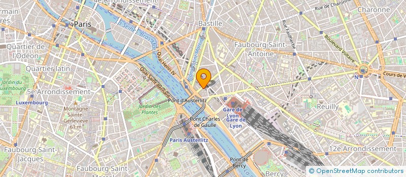 localisation de l'entreprise ASS LA SEINE DES ARTS  PARIS