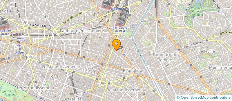 localisation de l'entreprise ASS LA TABLE D HESHIMA  PARIS