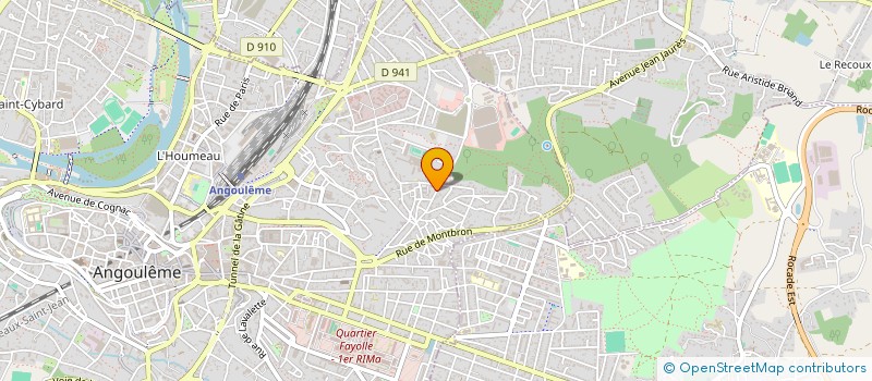 localisation de l'entreprise ASS LA TERRE ET L'EAU à ANGOULEME