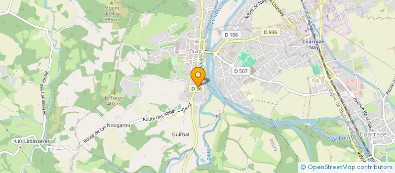 localisation de l'entreprise ASS LA THEOTOKOS à NAY