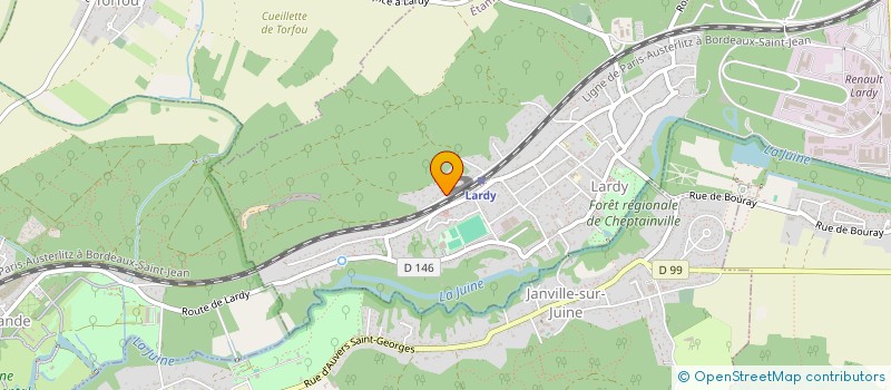 localisation de l'entreprise ASS LA VAGUE D'AIDE ET DE SOUTIEN à LARDY