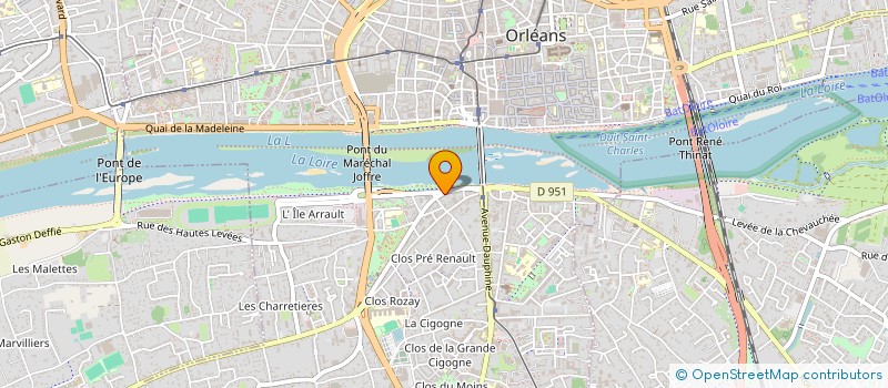 localisation de l'entreprise ASS LA VIE DEVANT SOI à ORLEANS
