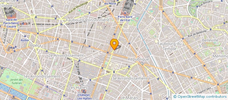 localisation de l'entreprise ASS LABORAT ACOUSTIQUE MUSIQUE URBAINE à PARIS