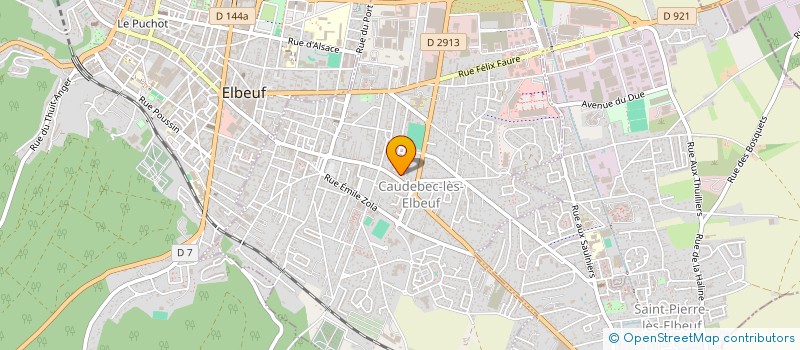 localisation de l'entreprise ASS LADAPT SERRES CHEVRIER  CAUDEBEC-LES-ELBEUF