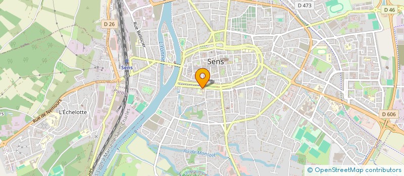 localisation de l'entreprise ASS LAIQUE CONSEIL PARENT ELEVE SENONAIS à SENS