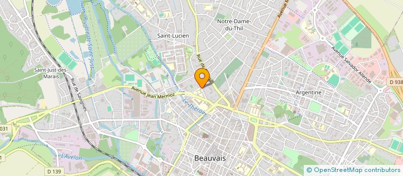 localisation de l'entreprise ASS LAIQUE D'EDUCATION POPULAIRE à BEAUVAIS