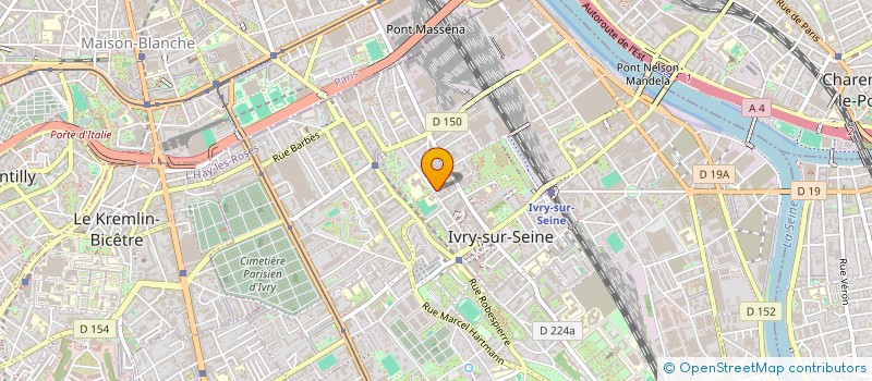 localisation de l'entreprise ASS LAIQUE IVRY ZONE EXCELLENCE PEDAGOGI à IVRY-SUR-SEINE