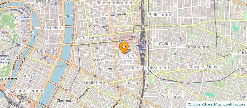 localisation de l'entreprise ASS.LANCELOT FORMATION CONSEIL  LYON