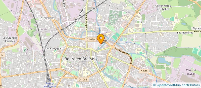 localisation de l'entreprise ASS LANCEMENT CTRE CULTURE SCIENT TECHNI à BOURG-EN-BRESSE