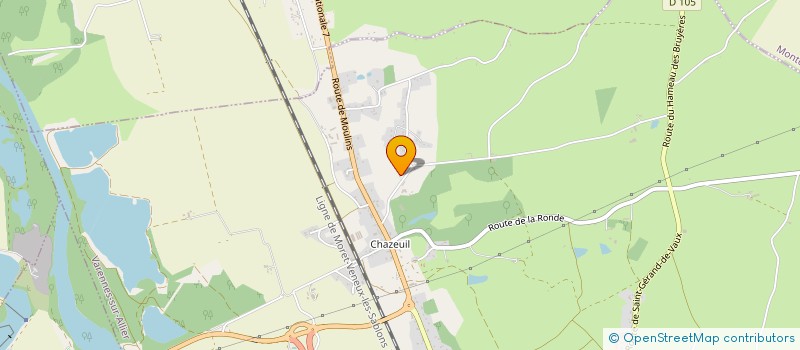 localisation de l'entreprise ASS LANGYM  LANGY