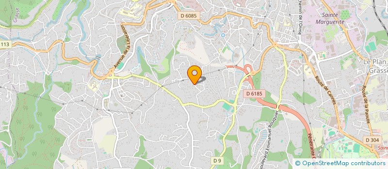 localisation de l'entreprise ASS LAPINCE  GRASSE