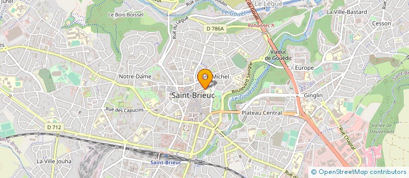 localisation de l'entreprise ASS  LASSALIENNE à SAINT-BRIEUC
