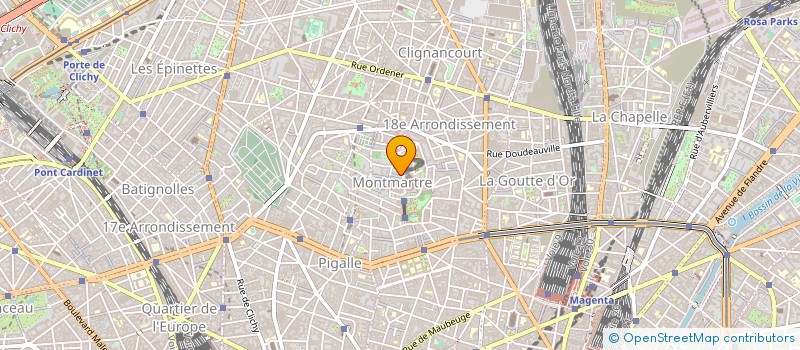 localisation de l'entreprise ASS LAURENCE D HAUBERSART à PARIS