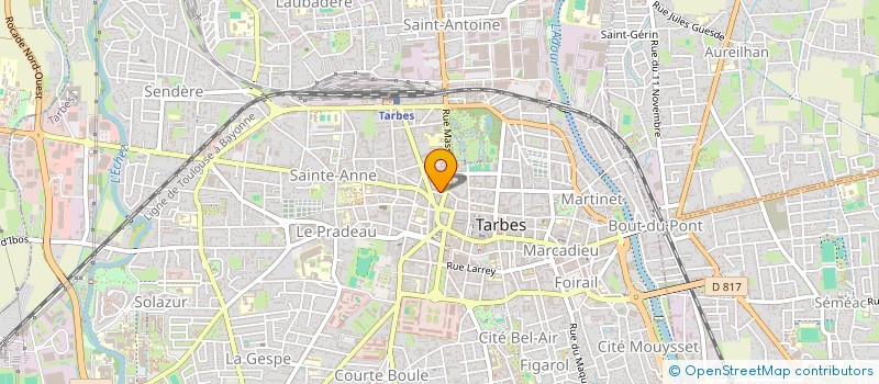 localisation de l'entreprise ASS LCR65 à TARBES