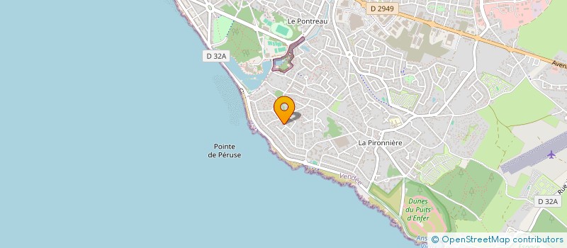 localisation de l'entreprise ASS LE BIPLAN à LES SABLES D'OLONNE