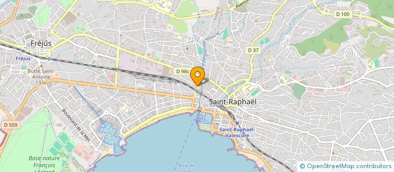 localisation de l'entreprise ASS LE BOUCLIER ARDENT à FREJUS