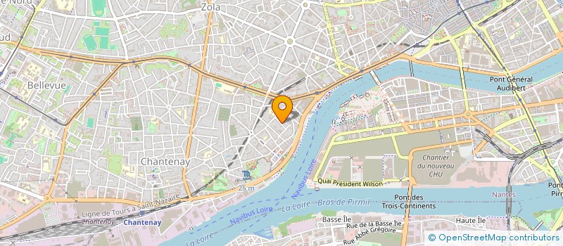 localisation de l'entreprise ASS LE C.O.M.P.A.S. à NANTES