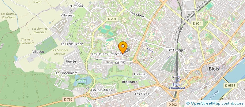 localisation de l'entreprise ASS LE CHAARABIA à BLOIS
