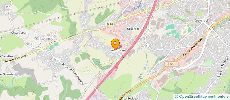 localisation de l'entreprise ASS LE CONTE VERS à ANNECY