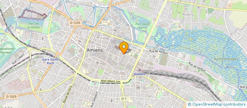localisation de l'entreprise ASS LE CRI DU PEUPLE à AMIENS
