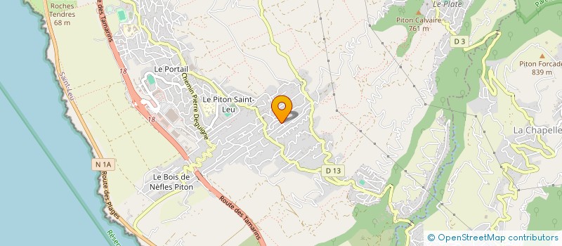 localisation de l'entreprise ASS LE CULTE DES TEMOINS DE JEHOVAH à SAINT-LEU