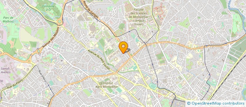 localisation de l'entreprise ASS LE DEV DES APP EN CHIMIE ANALYTIQUE à MONTPELLIER