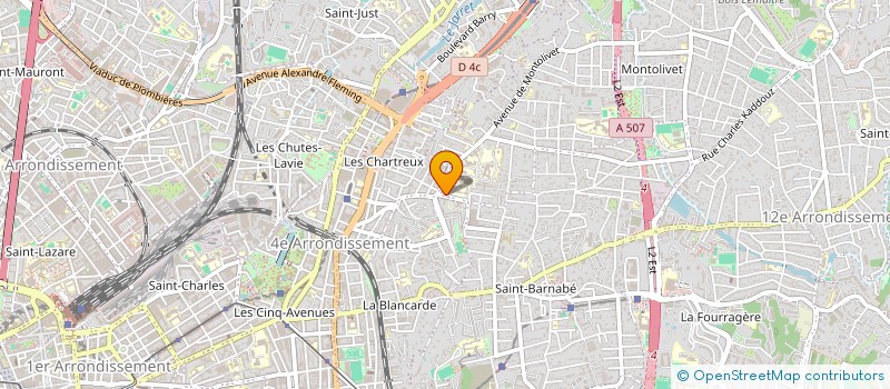 localisation de l'entreprise ASS LE GRAIN DE SEL à MARSEILLE