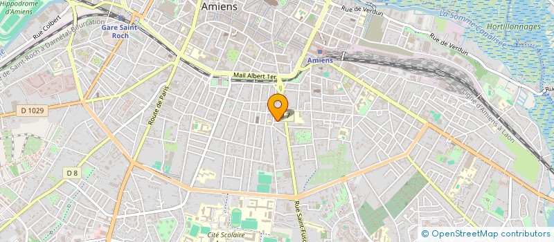 localisation de l'entreprise ASS LE MAIL à AMIENS