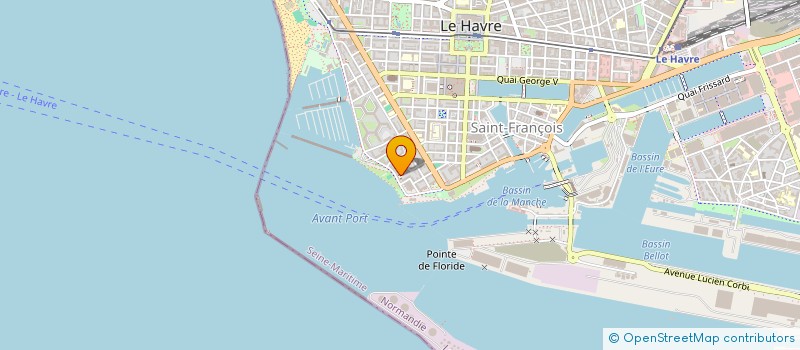 localisation de l'entreprise ASS LE MODELE CLUB NAVAL HAVRAIS à LE HAVRE
