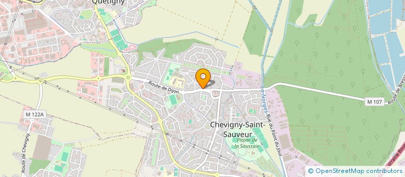 localisation de l'entreprise ASS LE NOKILLUS à CHEVIGNY-SAINT-SAUVEUR