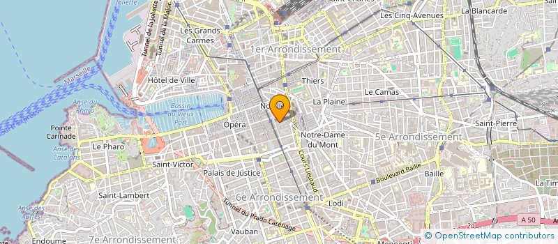 localisation de l'entreprise ASS LE NOUVEAU DOMAINE VENTRE à MARSEILLE