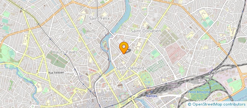 localisation de l'entreprise ASS LE PETIT BONHEUR à NANTES