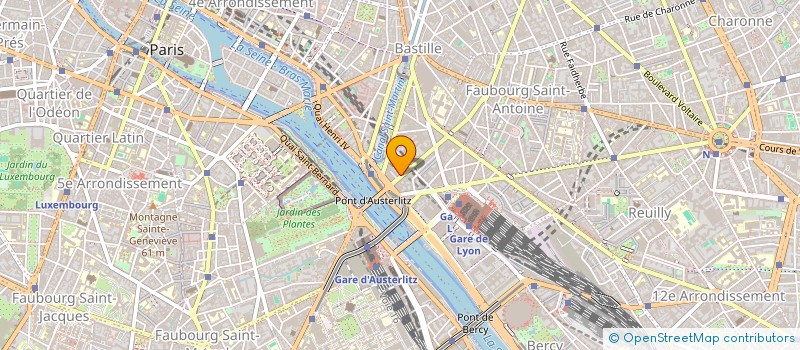 localisation de l'entreprise ASS  LE PETIT METROPOLITAIN  PARIS