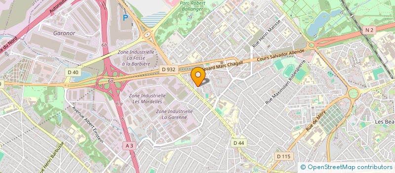 localisation de l'entreprise ASS LE PROTECTORAT ST JOSEPH à AULNAY-SOUS-BOIS