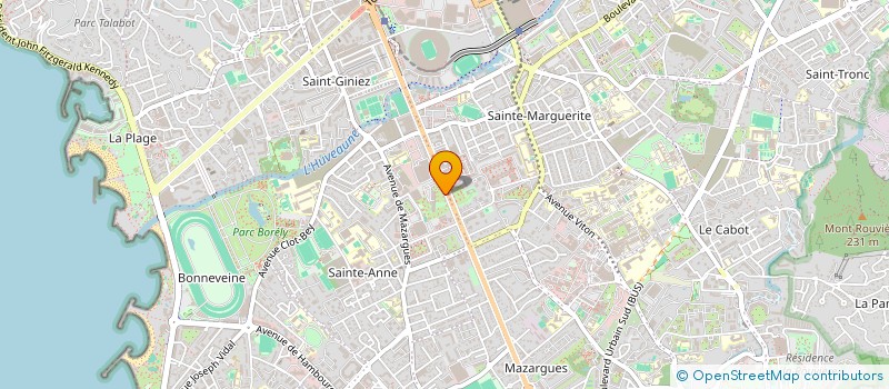 localisation de l'entreprise ASS LE SHOWROOM à MARSEILLE
