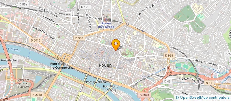 localisation de l'entreprise ASS LE SYNDICALISME LIBRE à ROUEN