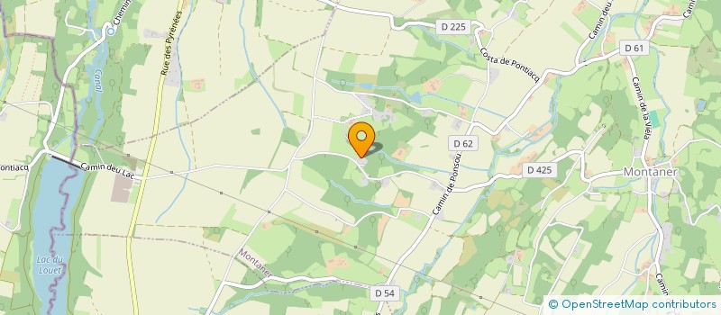 localisation de l'entreprise ASS LE TAILLOIR-CUISINE MEDIEVALE  MONTANER