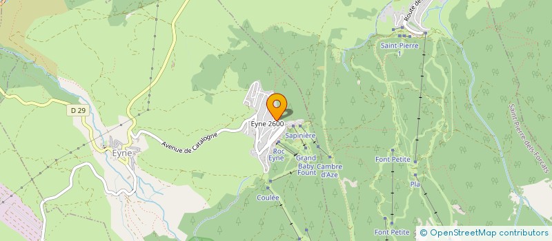 localisation de l'entreprise ASS LE TRAINEAU DU CAMBRE D'AZE  EYNE