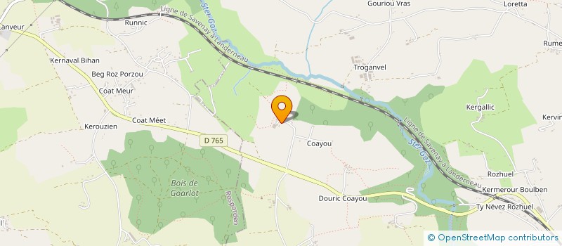 localisation de l'entreprise ASS LE TREVOUX DETENTE  LE TREVOUX