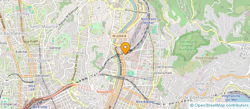 localisation de l'entreprise ASS LEE VOIRIEN  NICE